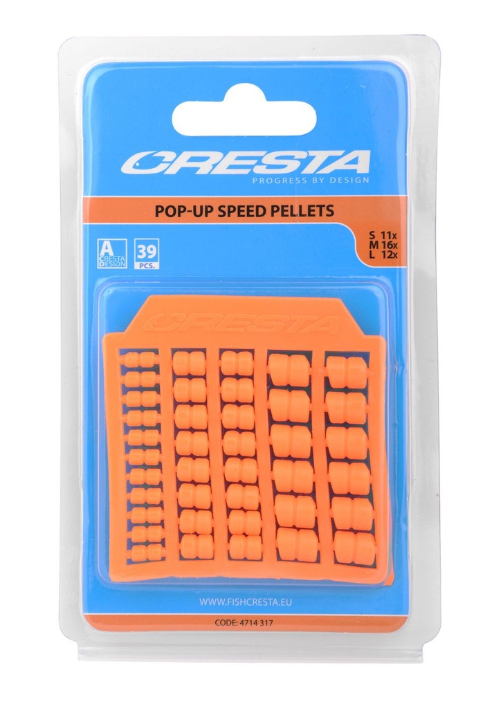 [134346] POP-UP SPEEDPELLETS ORANGE