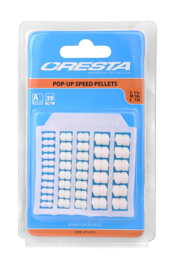 [134348] POP-UP SPEEDPELLETS WHITE