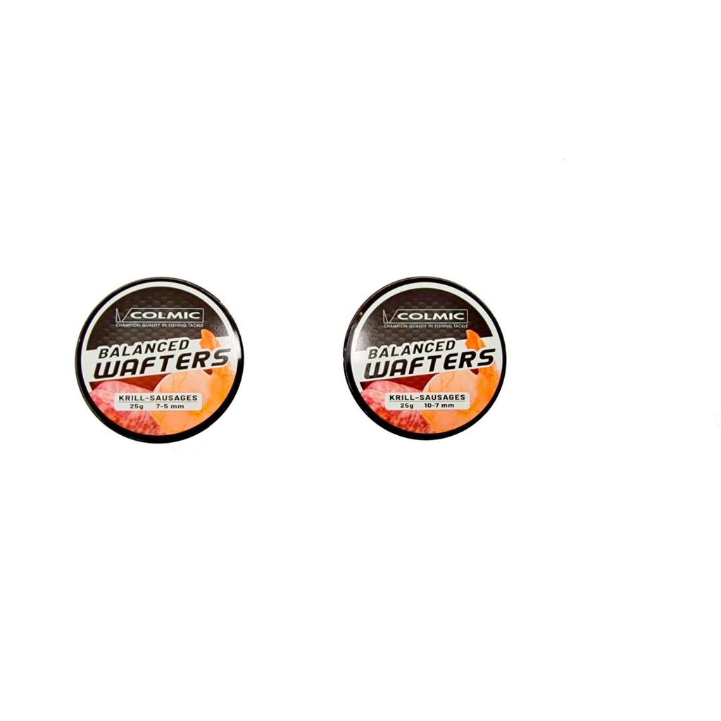 WAFTERS: KRILL/SAUSAGES 7X5mm -RED 25g