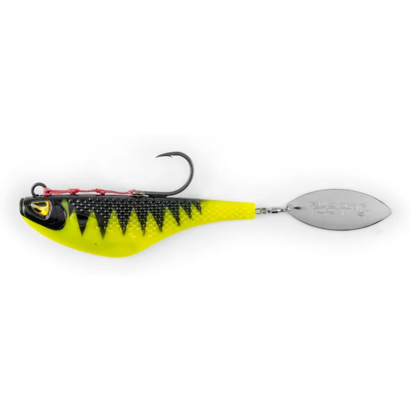 [o275138] Mad Flash Spin Tail 14cm Shock Perch