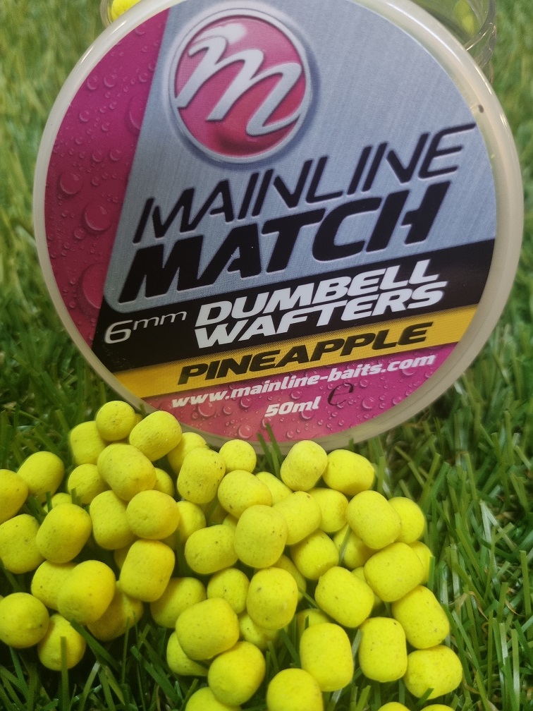 [134448] Dumbell Wafters 6mm Yellow -  Pineapple