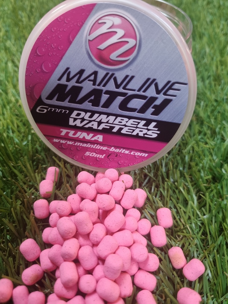 Dumbell Wafters 6mm Pink - Tuna