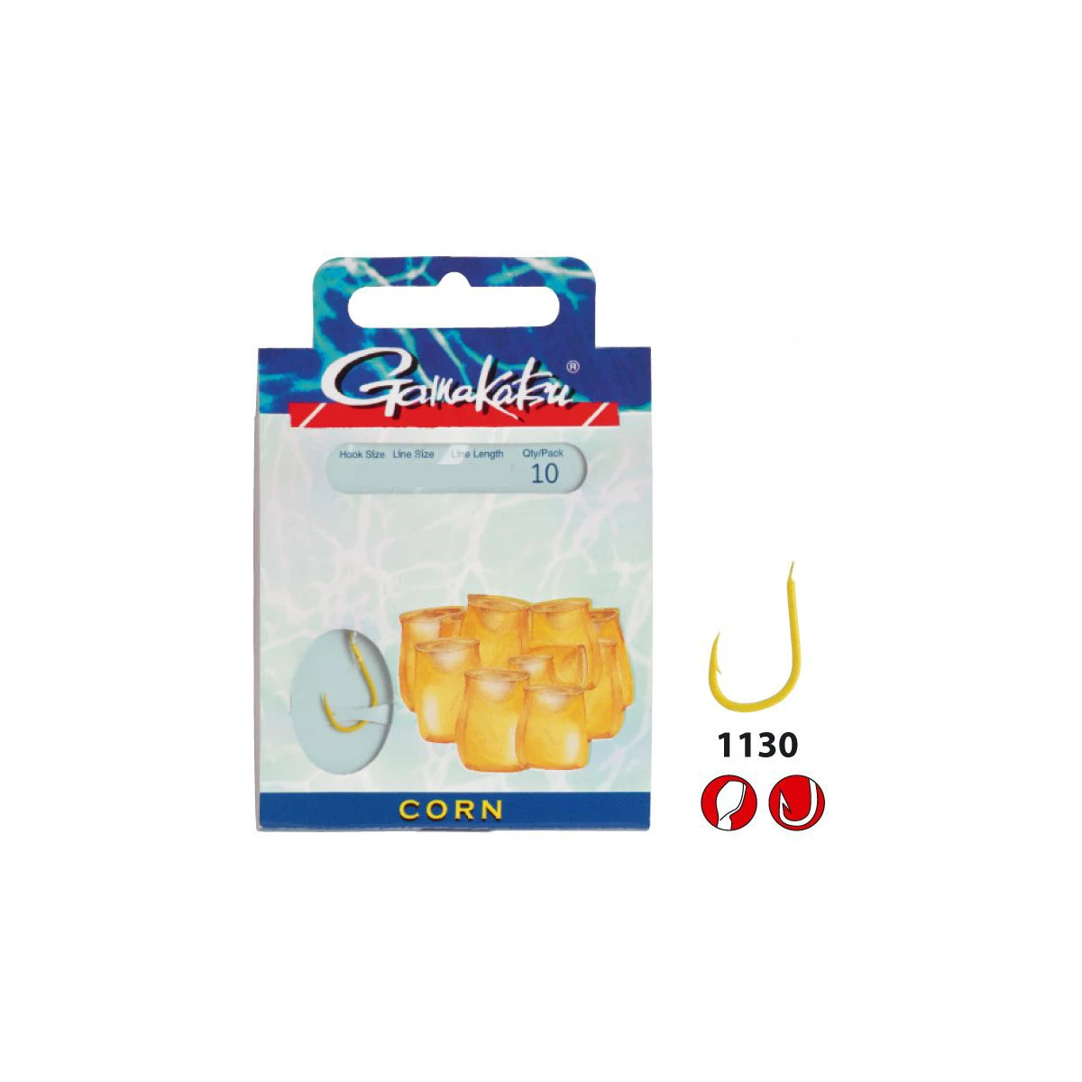 BOOKLET CORN 1130G #10-0.16MM 75CM