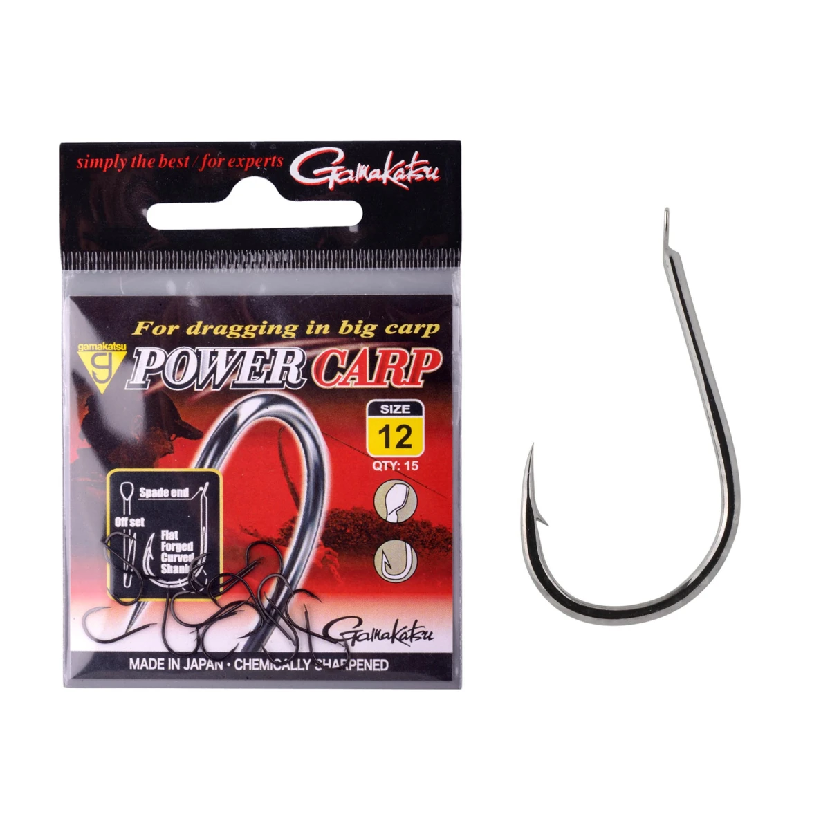 POWERCARP HOOKS BLACK #18
