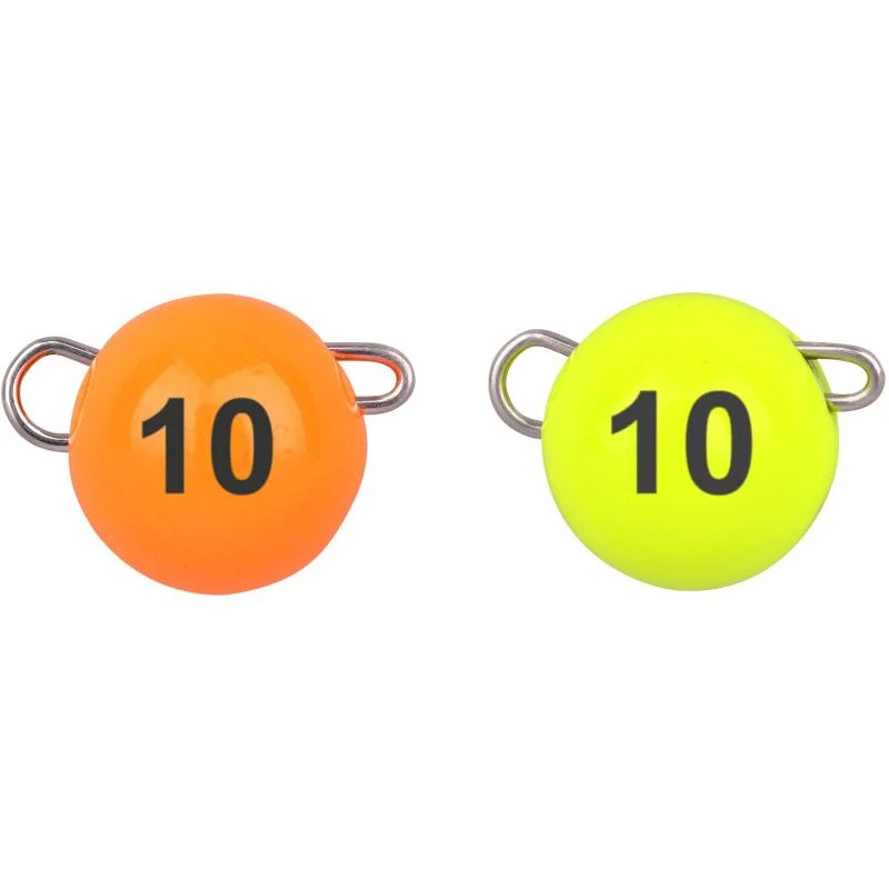 [135047] TUNGSTEN BOTTOM JIG GLOW ORAN/CHART 7G