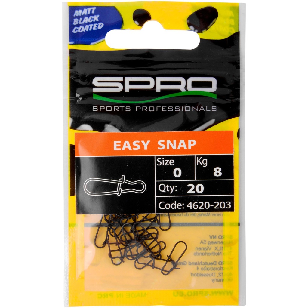 MATTE BLACK EASY SNAP #0