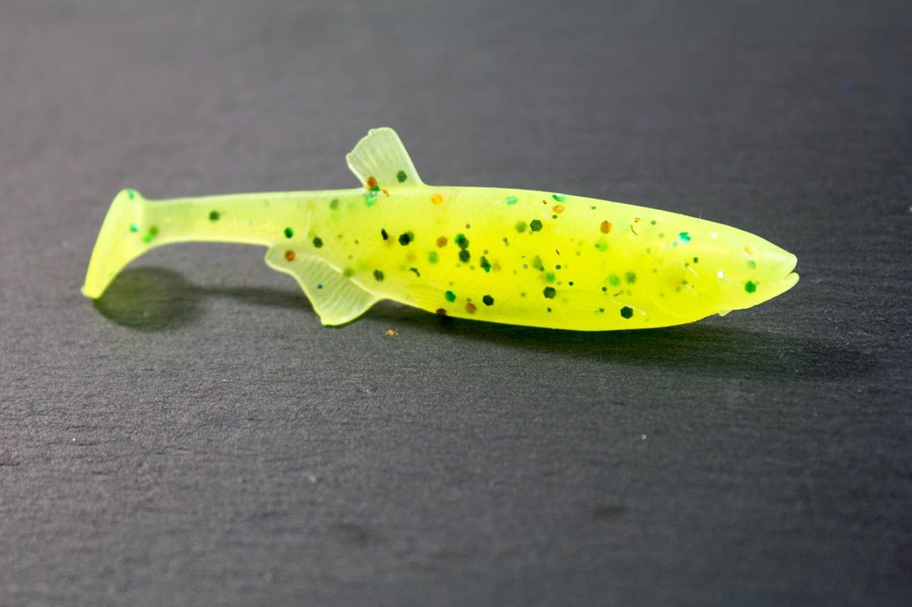 Player Shad 9cm Yellow Glitter