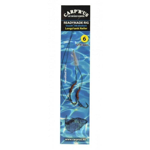 Blowback rig – smooth  25 lbs LNG 6
