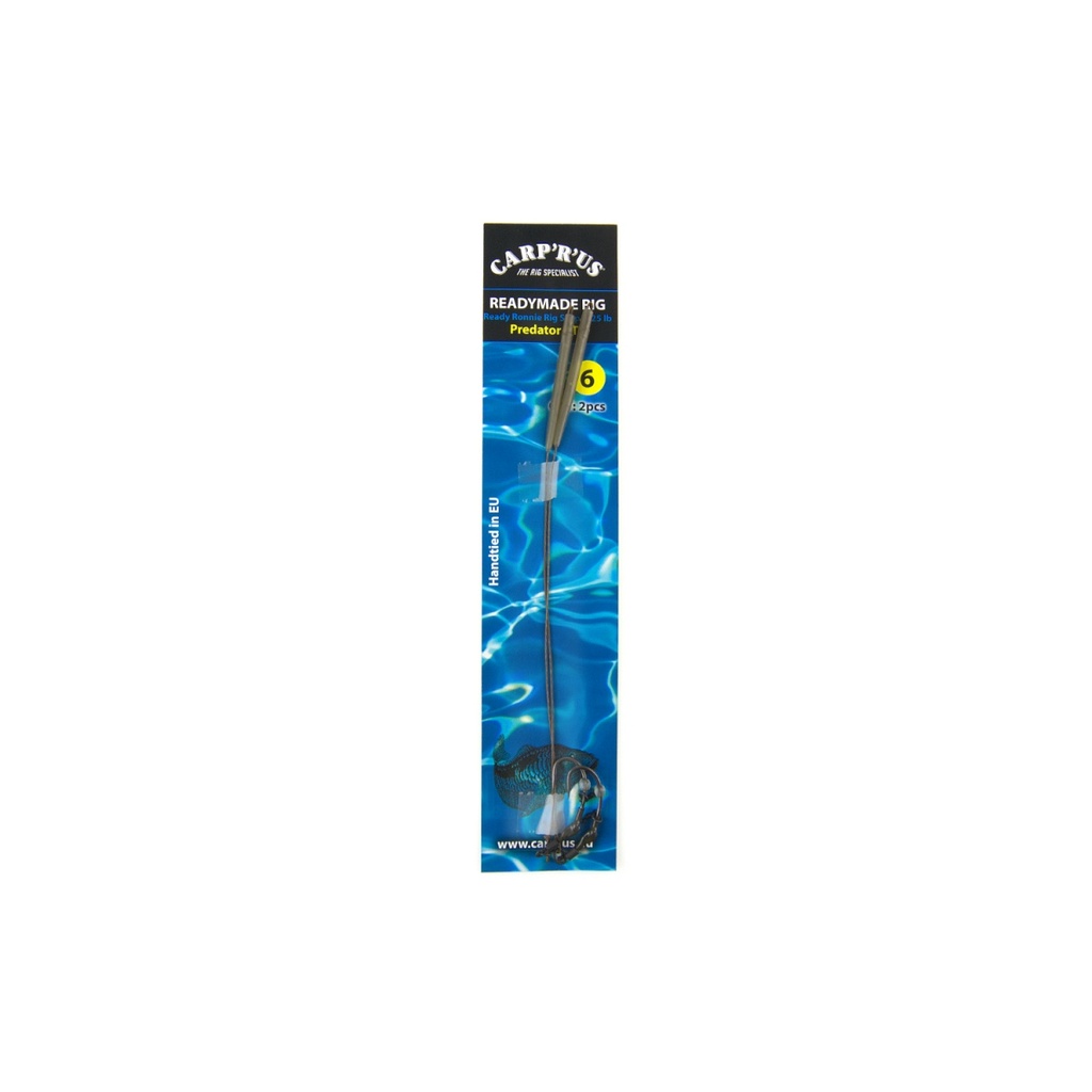 [136139] Ready Ronnie rig 50 lbs - Predator 6, 9,5cm, 2 pcs