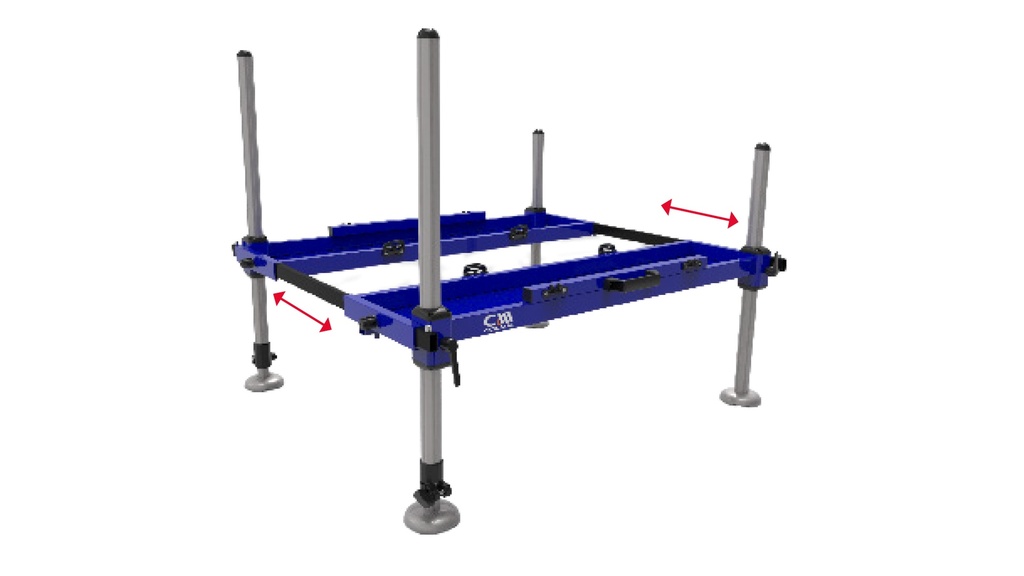 Footplate ADJUSTABLE ON WIDTH
