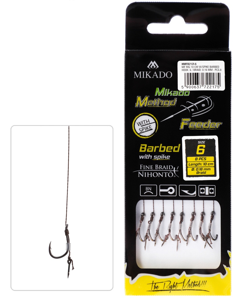 METHOD FEEDER Rig - Gr.12 / 0.12mm/10cm HMFB212I-12