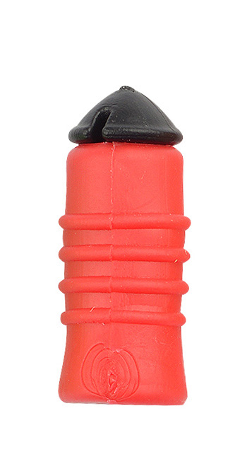 [o328212] SOFTCAP HOLLOW CONNECTORS L RED