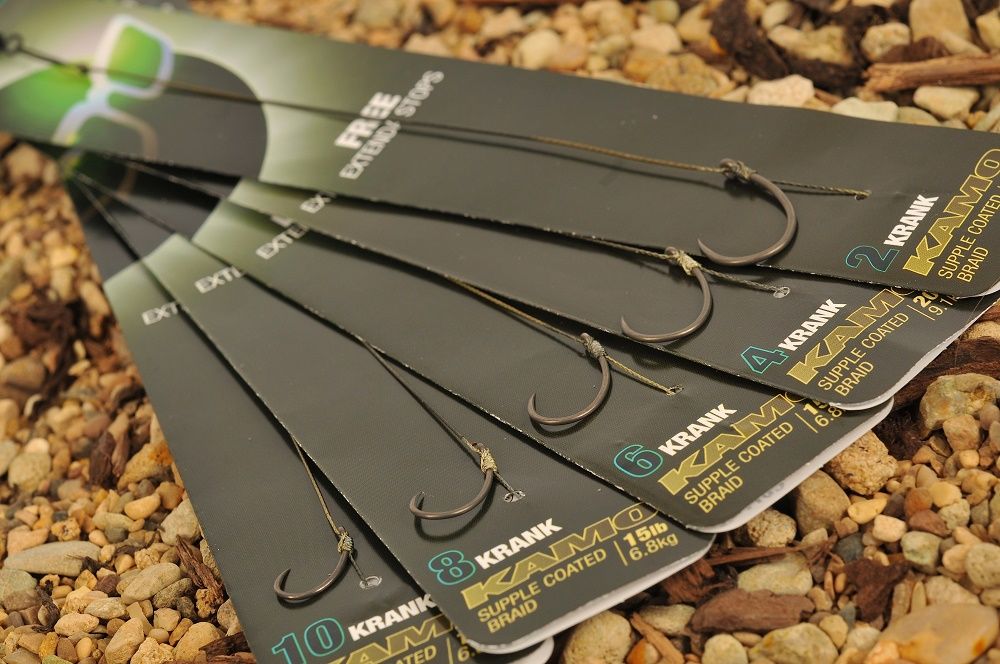 Krank ready rig barbed size 4