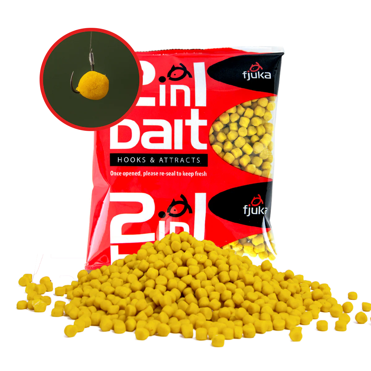 Fjuka Baits 2in1 Gelb 5mm 195gr.