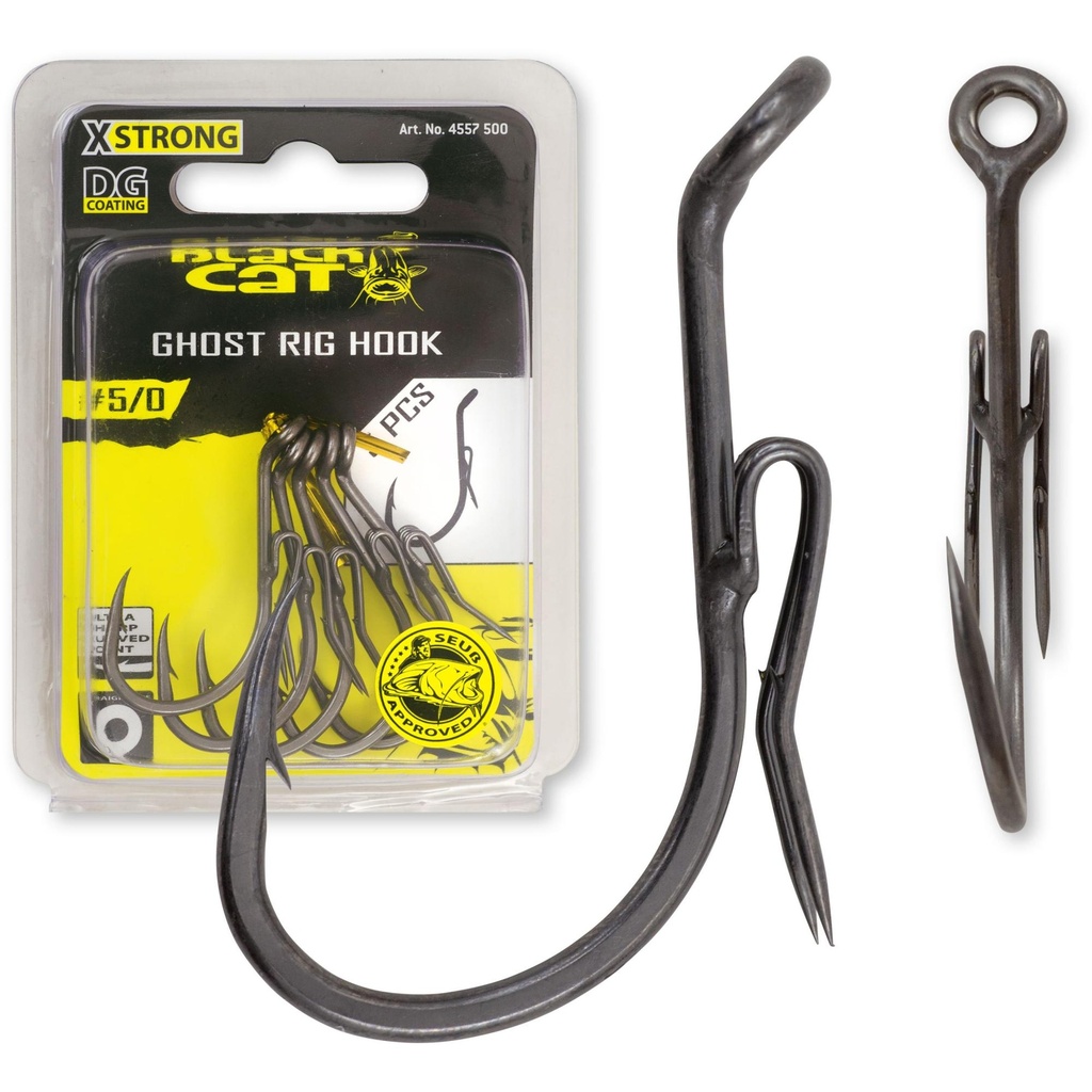 #6/0 Ghost Rig-Haken DG DG coating 5 Stück