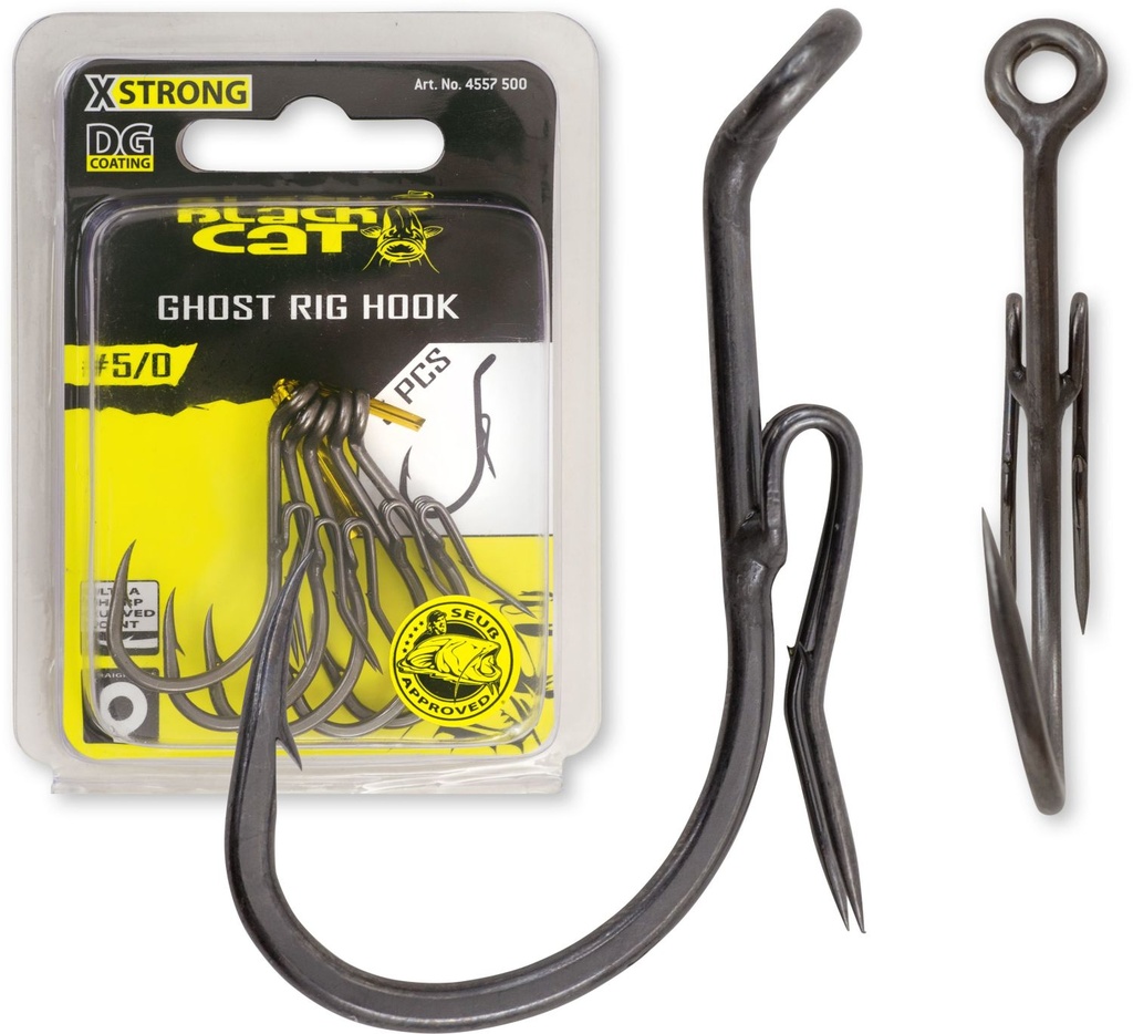 #7/0 Ghost Rig-Haken DG DG coating 5 Stück