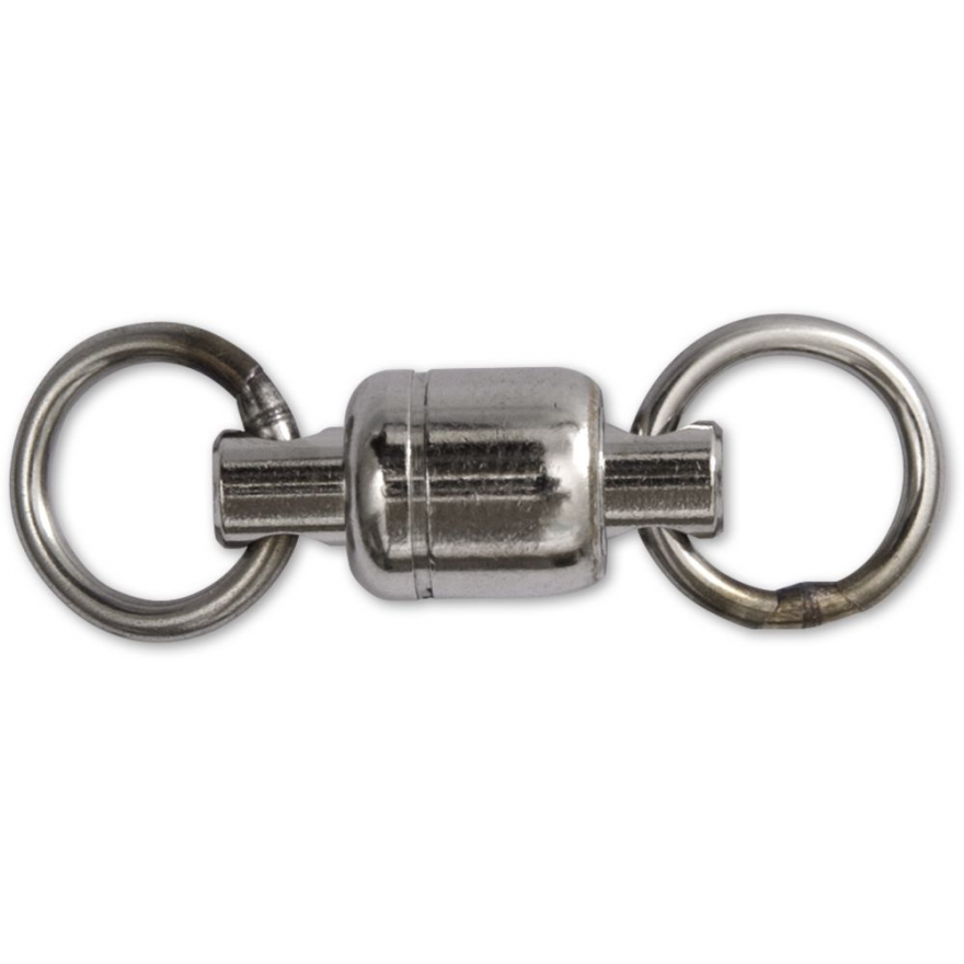 L: 25mm X-Strong Ball Bearing Swivel 125kg black nickel 3 Stück