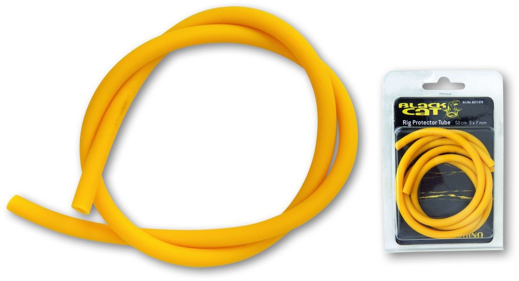 Rig Tube Ø 3mm / 6mm L: 1,00m gelbs 1 Stück