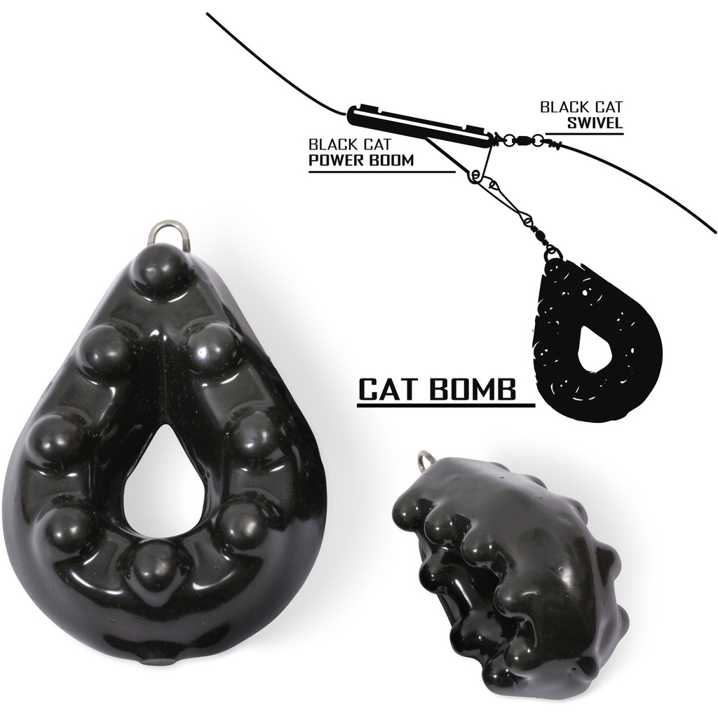 350g Cat Bomb schwarz matt