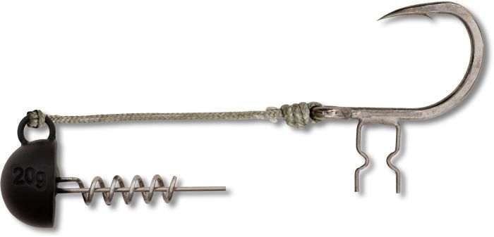 [151806] #6/0 Shad Claw Rig 10g 100kg 1 Stück