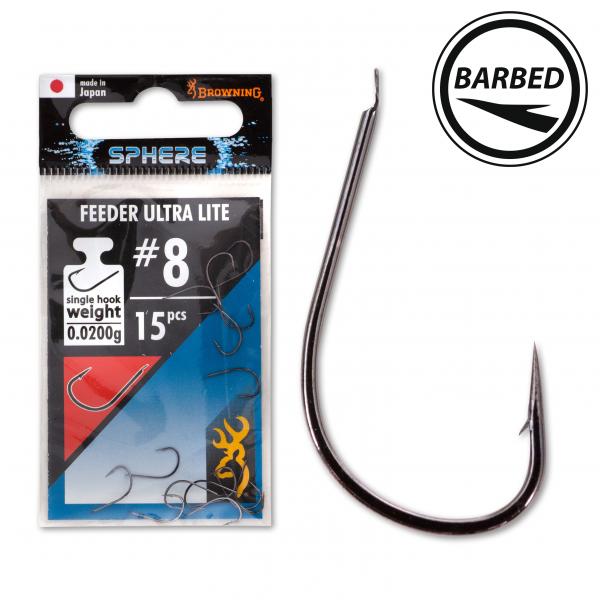 Sphere Feeder Ultra Lite black nickel 15Stück 0,14g (4790010)