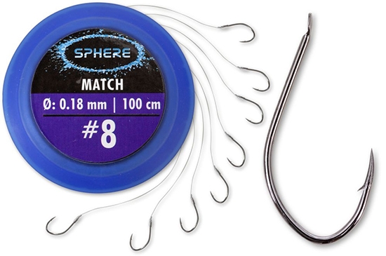 Sphere Match black nickel 2,05kg,4,5lbs d0,14mm 100cm 8Stück 0,11g (4782014)