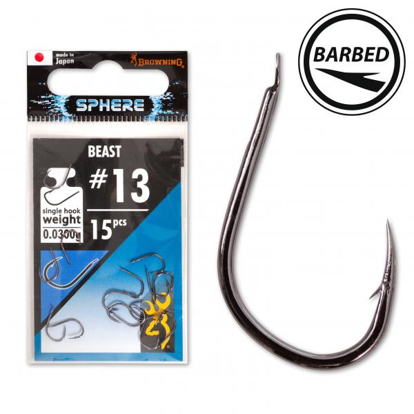 Sphere Beast black nickel 15Stück 0,5g (4797010)