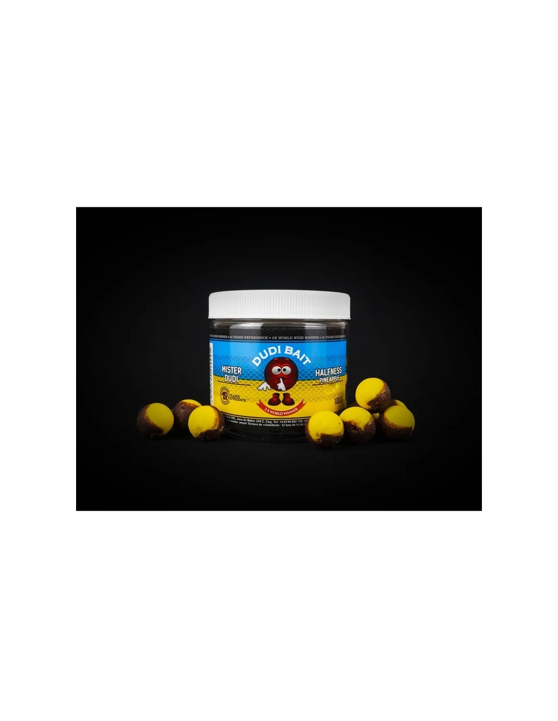 [154200] Mister Dudi HALFNESS Pineapple 14 mm