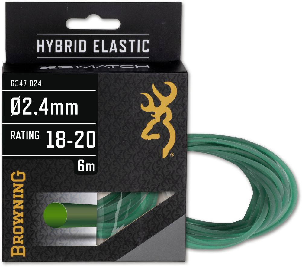 [155480] HYBRID ELASTIC 2,4mm Raitin 18-20 6m