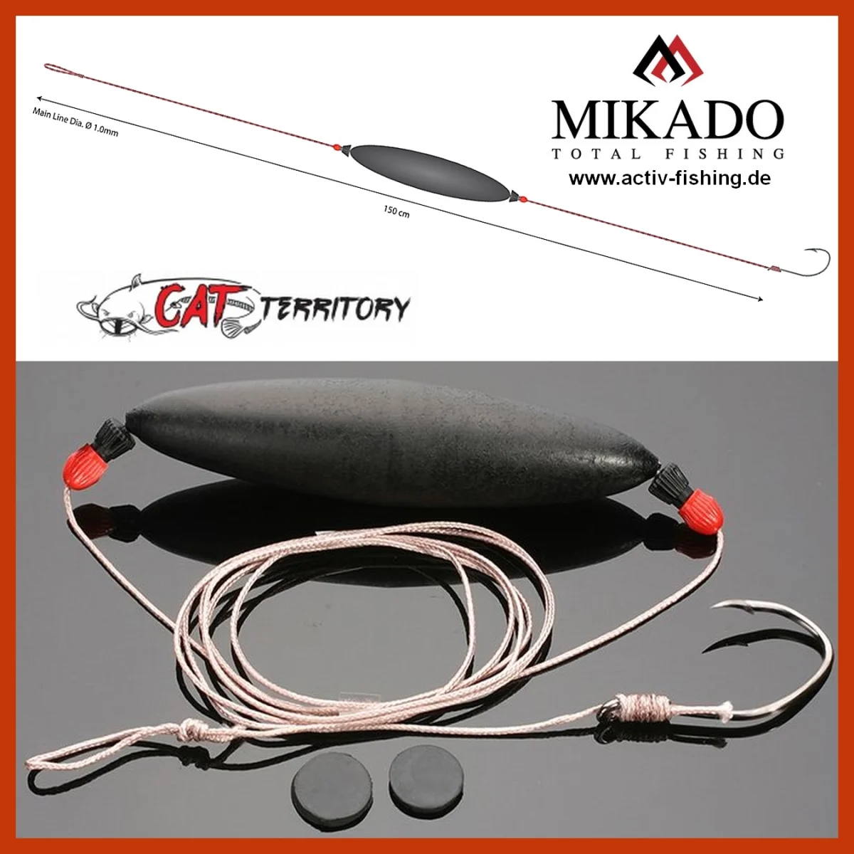[160660] INTRO CAT - 30g/150cm/ HAKEN 4/0
