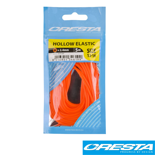 Hollow Elastic Fluo Orange 2,4mm