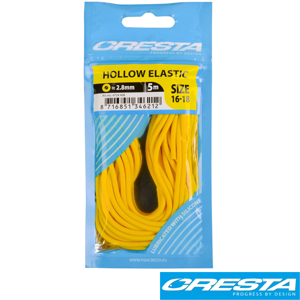 [166858] Hollow Elastic Yellow 2,8mm