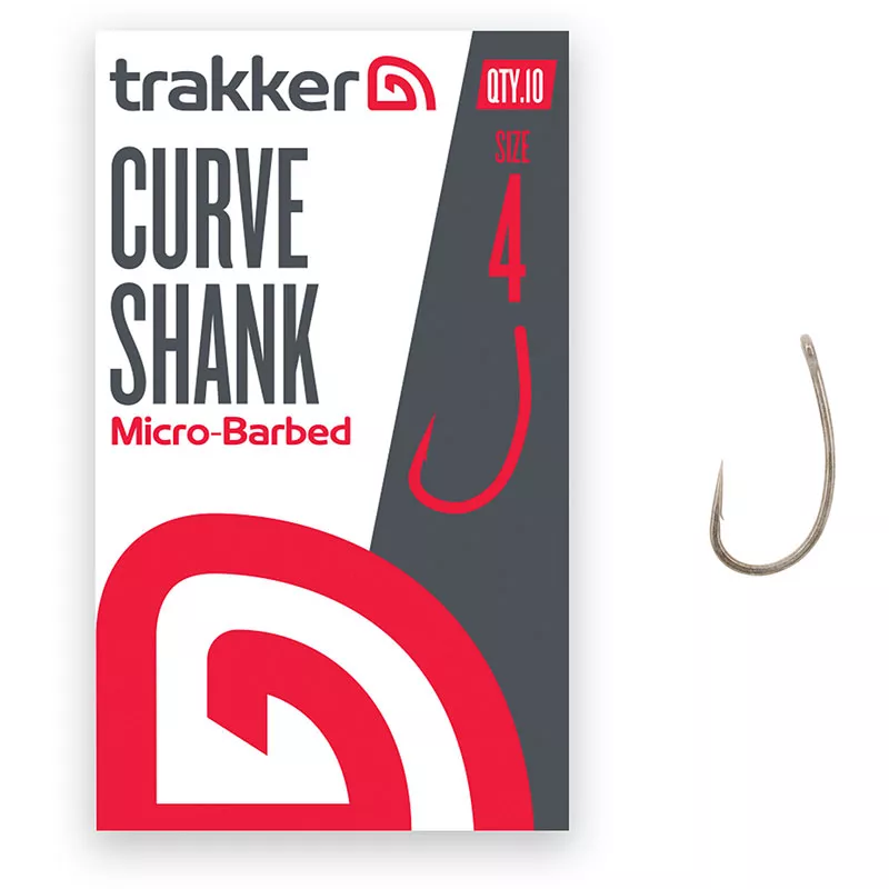 [167048] Curve Shank Hooks Size 4 (Micro Barbed) (227109)