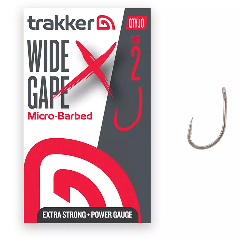 Wide Gape XS Hooks Size 2 (Micro Barbed) (227131)