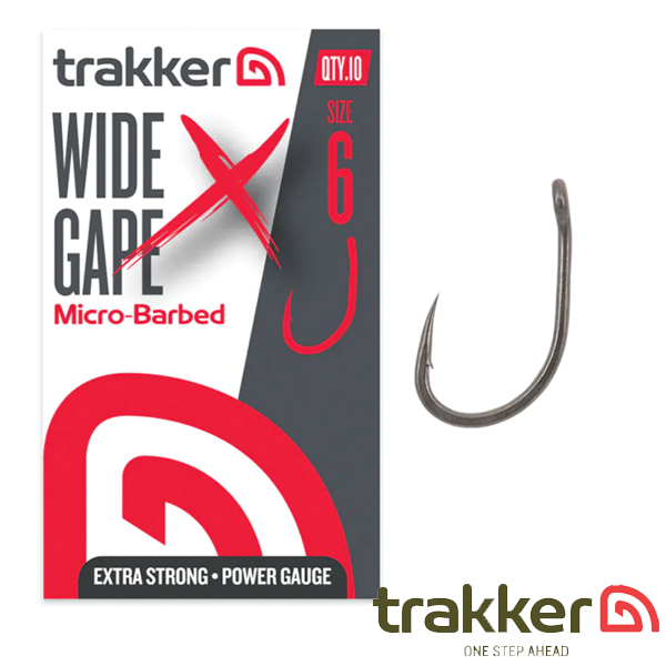 Wide Gape XS Hooks Size 6 (Micro Barbed) (227133)