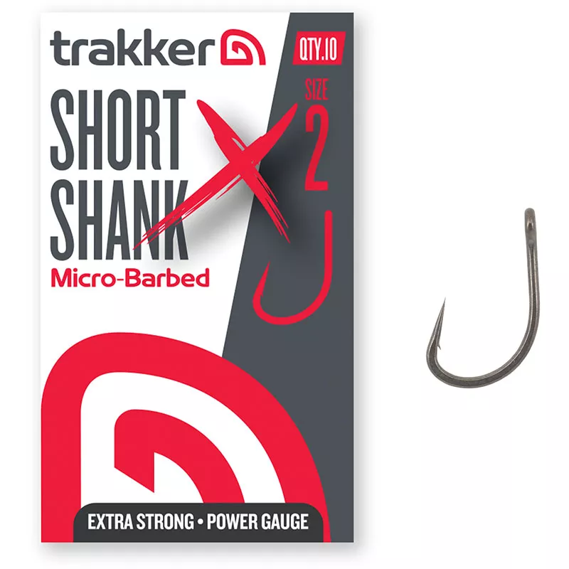 [167075] Short Shank XS Hooks Size 2 (Micro Barbed) (227150)