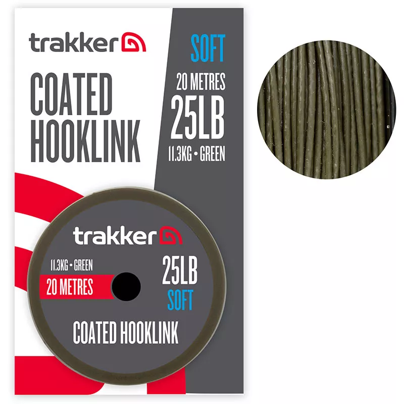 Soft Coated Hooklink (25lb)(11.3kg)(20m) (227403)