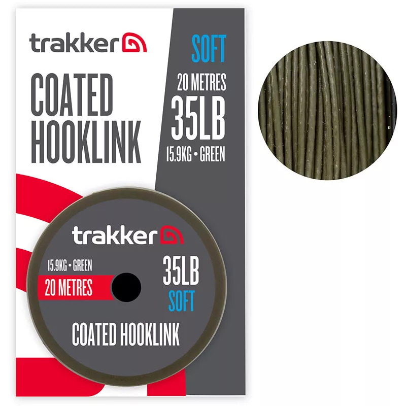 Soft Coated Hooklink (35lb)(15.9kg)(20m) (227404)