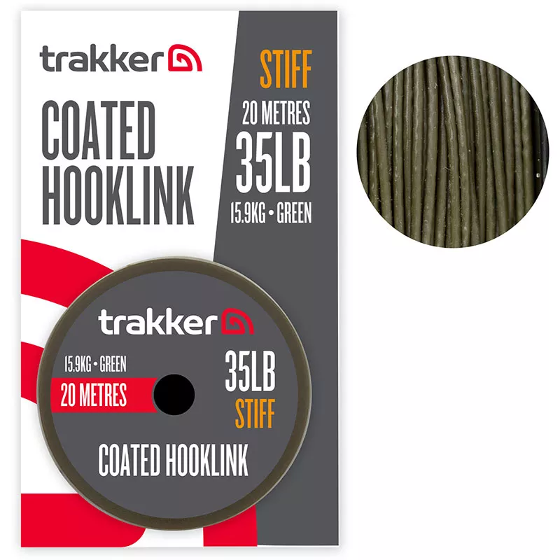 Stiff Coated Hooklink (35lb)(15.9kg)(20m) (227418)