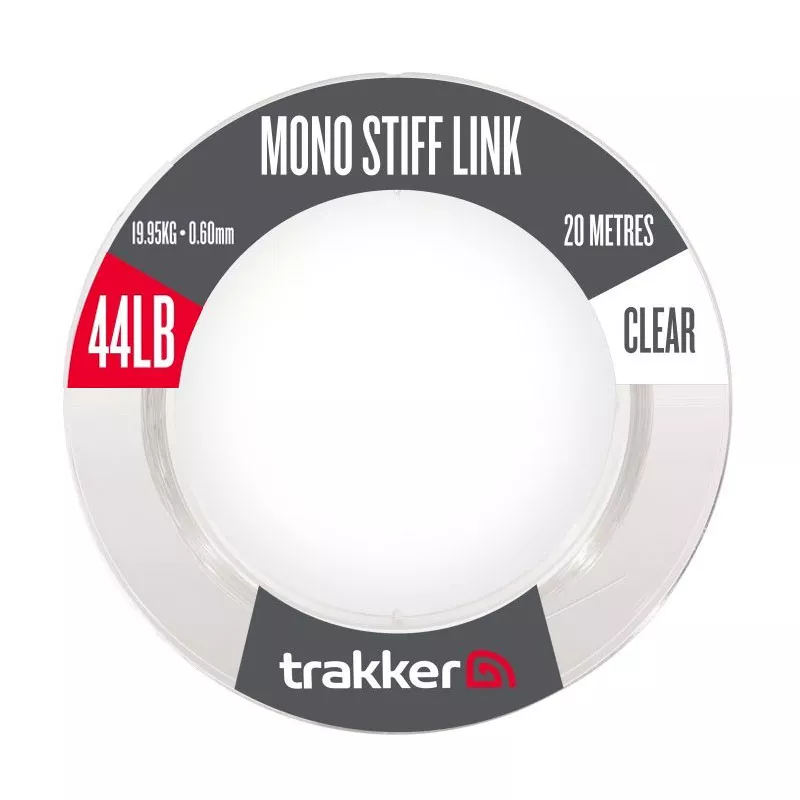 [167107] Mono Stiff Link (44lb)(19.95kg)(0.6mm)(20m)(Clear) (227460)
