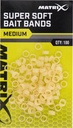 Super Soft Bait Bands Medium 100pcs