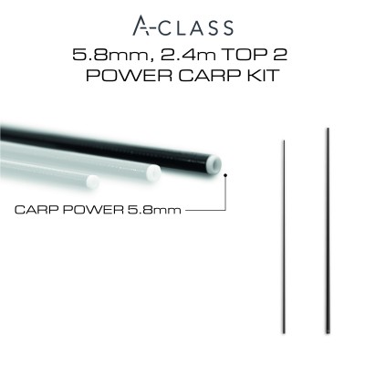 Generic Carp Power Kit 5.8mm Top 2 2.4m