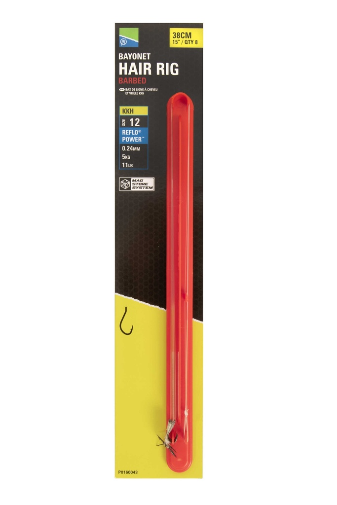 4"/10 cm Bayonet Hair Rigs - 14 KKH