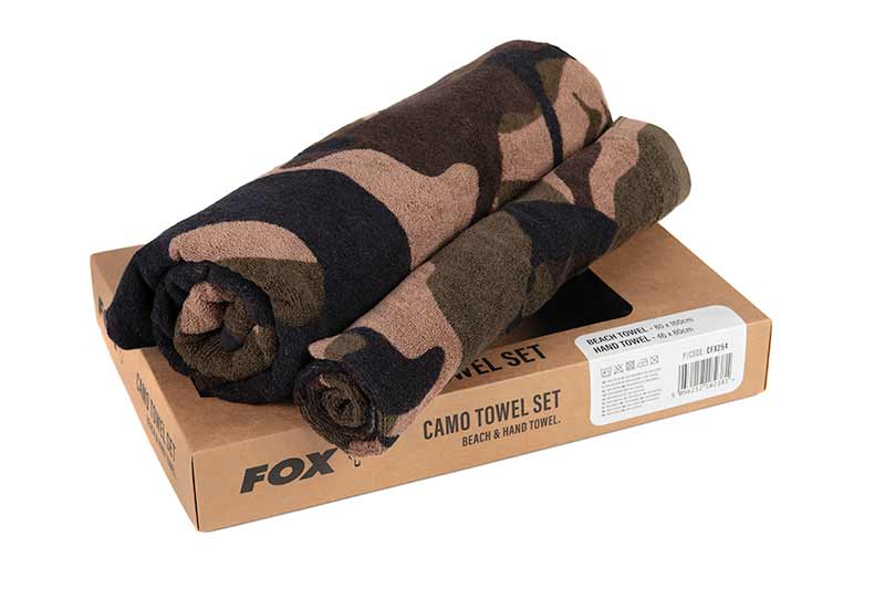 [173274] Fox Camo beach / hand towel box set (CFX254)