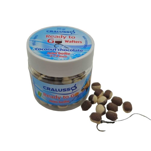 [174123] Ready to Go Coconut-chocolate wafters 20 gr