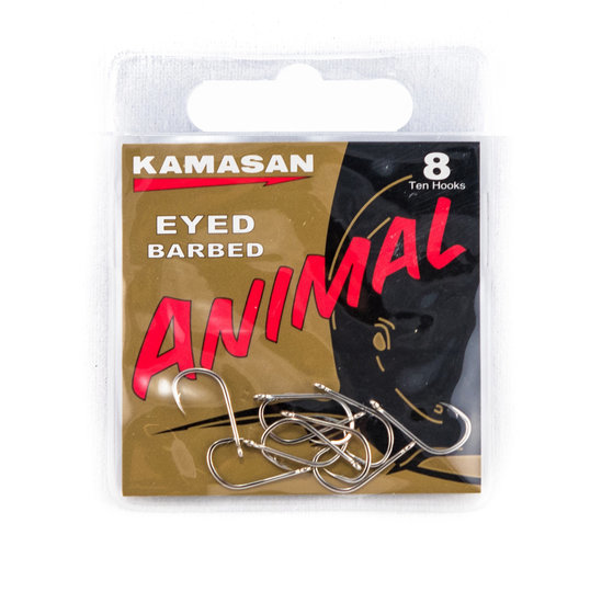 Animal Eyed Barbed sz14 10Stk.