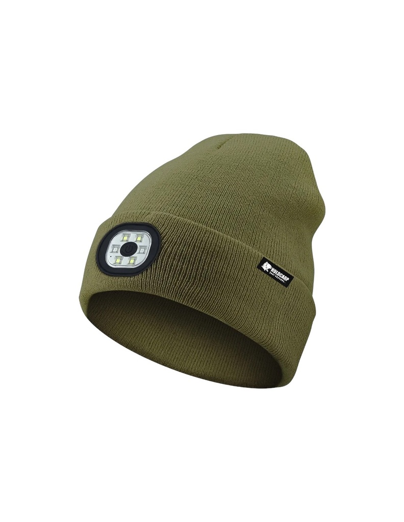 [175052] LED Light Beanie Green