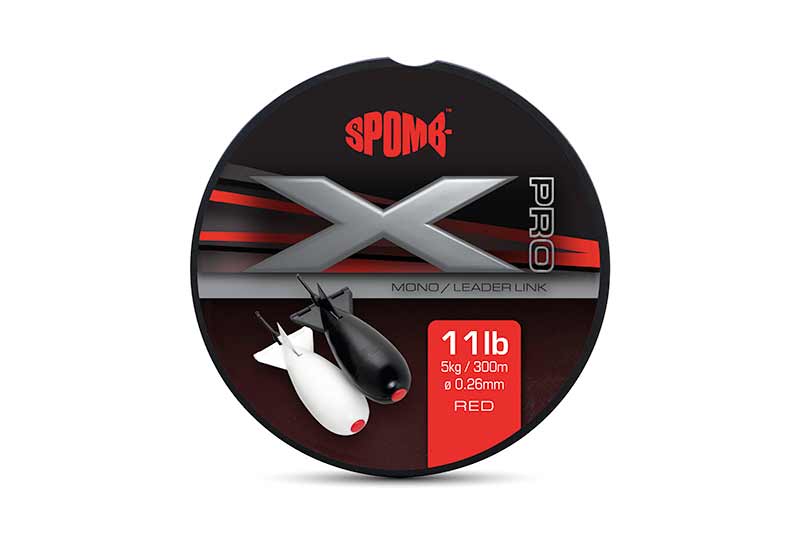 [175486] X Pro Mono Link 0.26mm 5kg 11lb 300m red