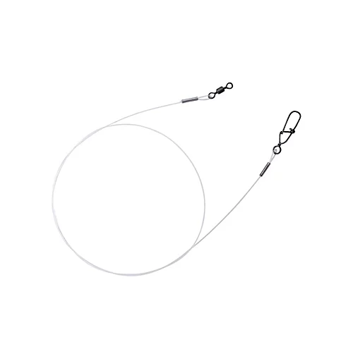 MATTE BLACK LEADER FLUORO 44LB 40CM