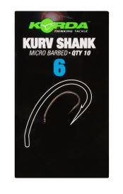 Korda Kurve Shank Hook Size 6